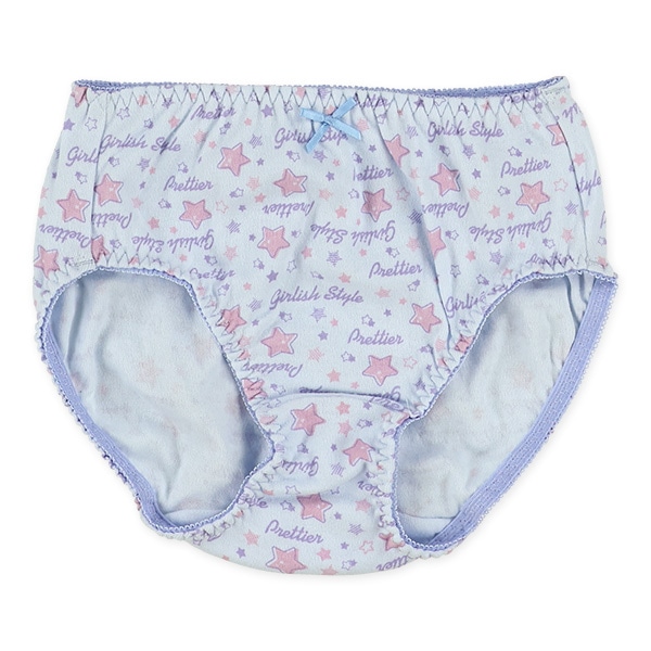 4枚組ショーツ（リボン・ねこ・星）
