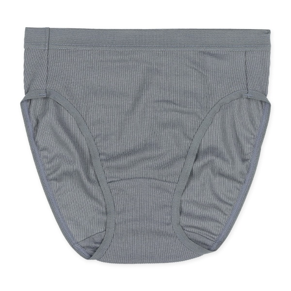 カップ付きハーフトップ&ショーツセット（グレー）