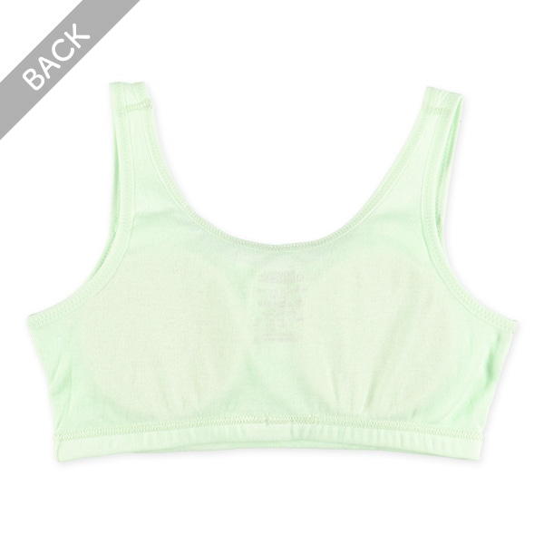 カップ付きハーフトップ（無地）