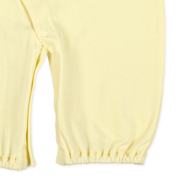 スムースアニマルフェイスプリント長袖コンビドレス