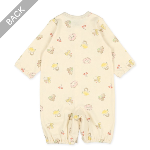 スムーススイーツアニマル長袖コンビドレス