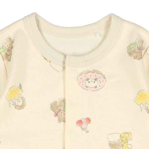 スムーススイーツアニマル長袖コンビドレス