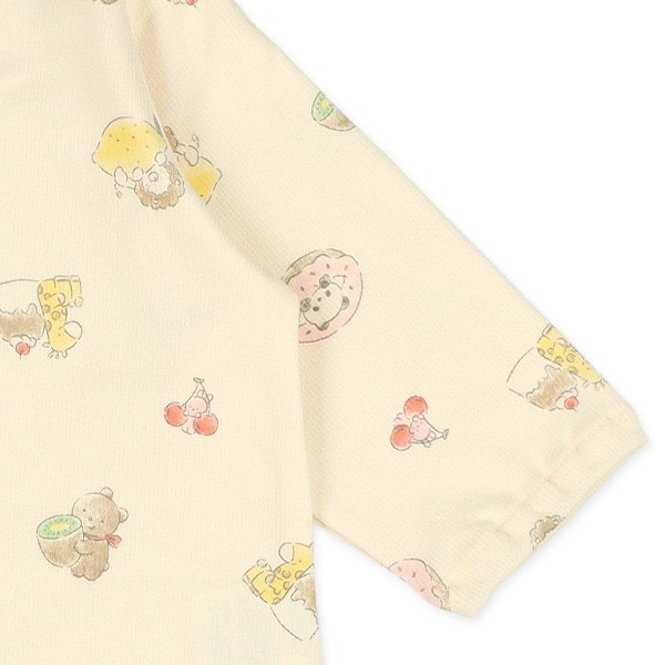 スムーススイーツアニマル長袖コンビドレス