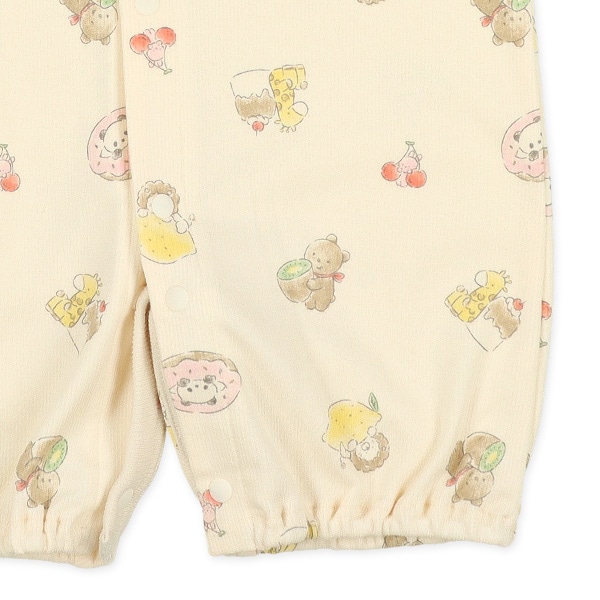 スムーススイーツアニマル長袖コンビドレス