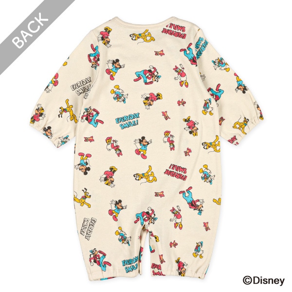 スムース長袖コンビドレス（ミッキー&フレンズクラシック）