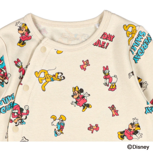 スムース長袖コンビドレス（ミッキー&フレンズクラシック）