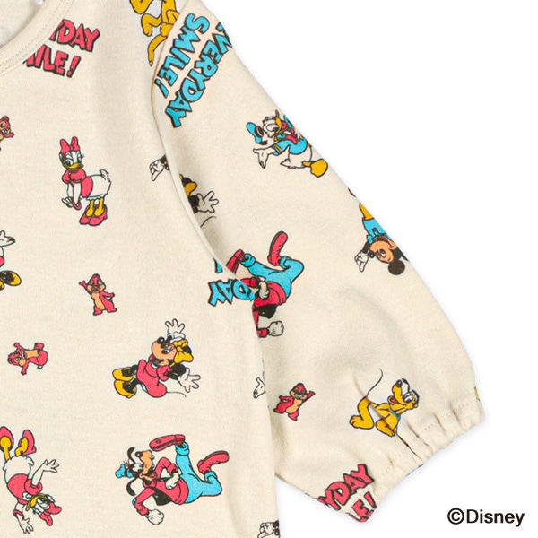 スムース長袖コンビドレス（ミッキー&フレンズクラシック）