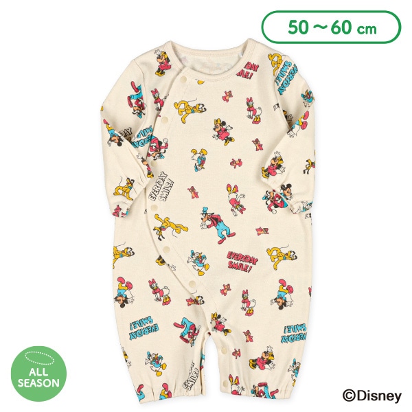 スムース長袖コンビドレス（ミッキー&フレンズクラシック）