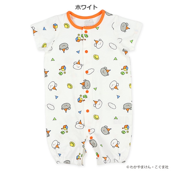 天竺半袖コンビドレス（こぐまちゃん）