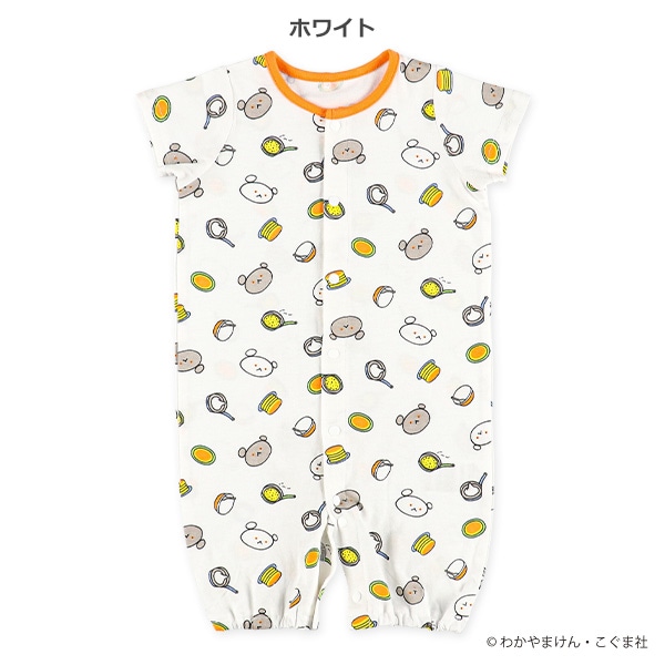 天竺半袖コンビドレス（こぐまちゃん）