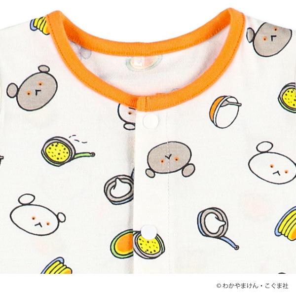 天竺半袖コンビドレス（こぐまちゃん）