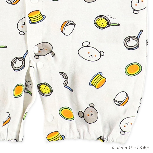 天竺半袖コンビドレス（こぐまちゃん）