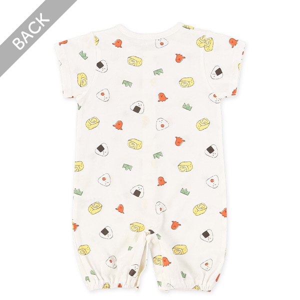 天竺おむすび弁当半袖コンビドレス