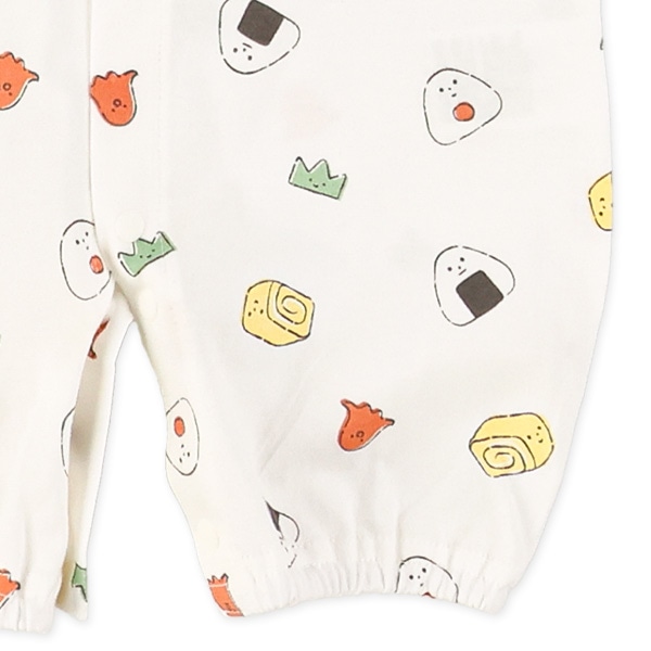 天竺おむすび弁当半袖コンビドレス