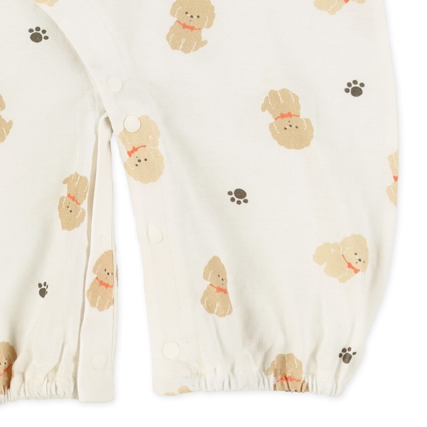 天竺プードル半袖コンビドレス