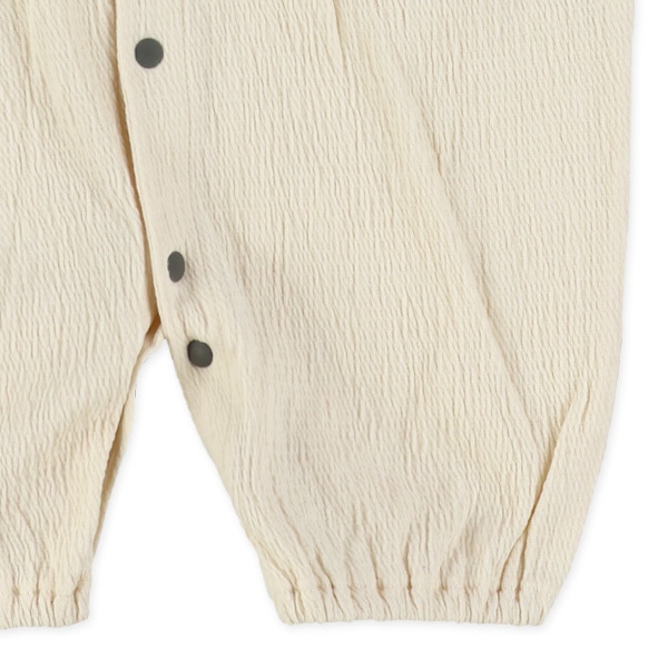 シャーリング天竺チケット半袖コンビドレス