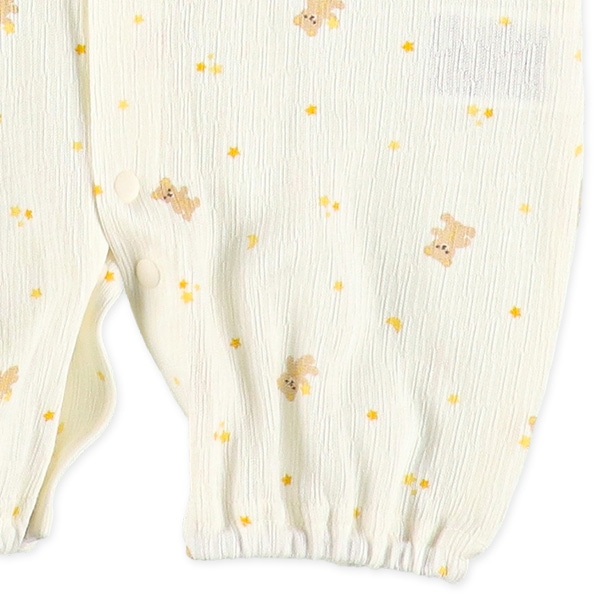 くま夜空半袖コンビドレス