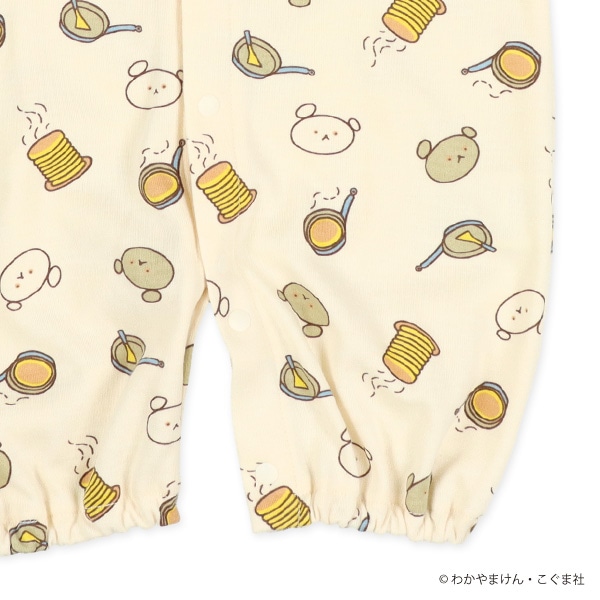 スムース長袖コンビドレス（こぐまちゃん）