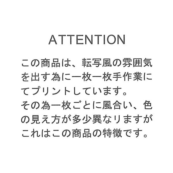 裏起毛アニマル転写プリント長袖コンビドレス