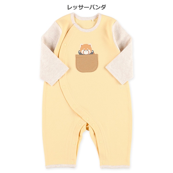 スムースポケットアニマル長袖プレオール
