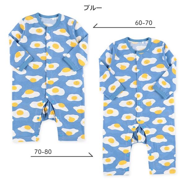天竺総柄レギュラー長袖プレオール
