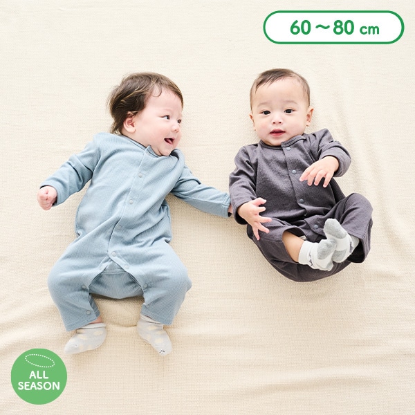 スムース針抜きベーシック長袖プレオール