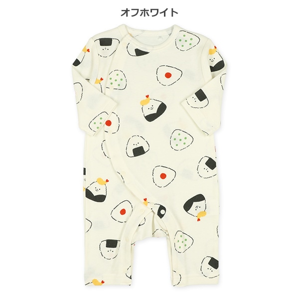 スムースおむすび総柄長袖プレオール