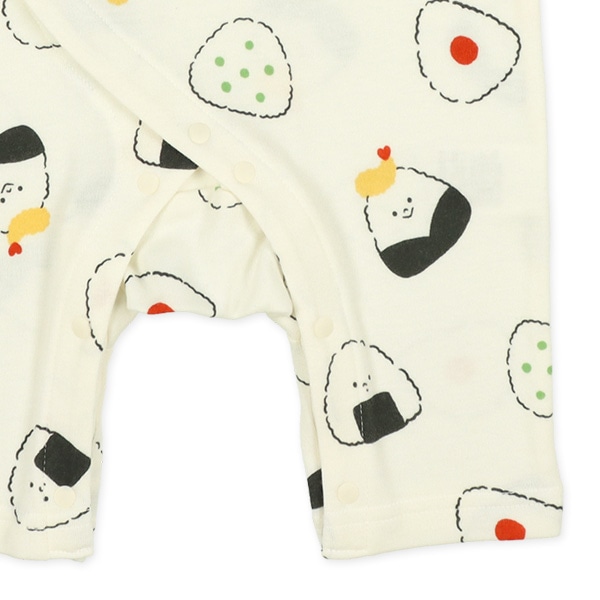 スムースおむすび総柄長袖プレオール