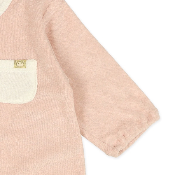 パイルカラー胸ポケット長袖プレオール