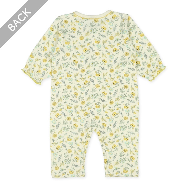 スムース北欧花柄長袖プレオール