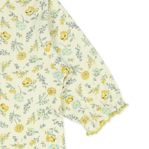 スムース北欧花柄長袖プレオール