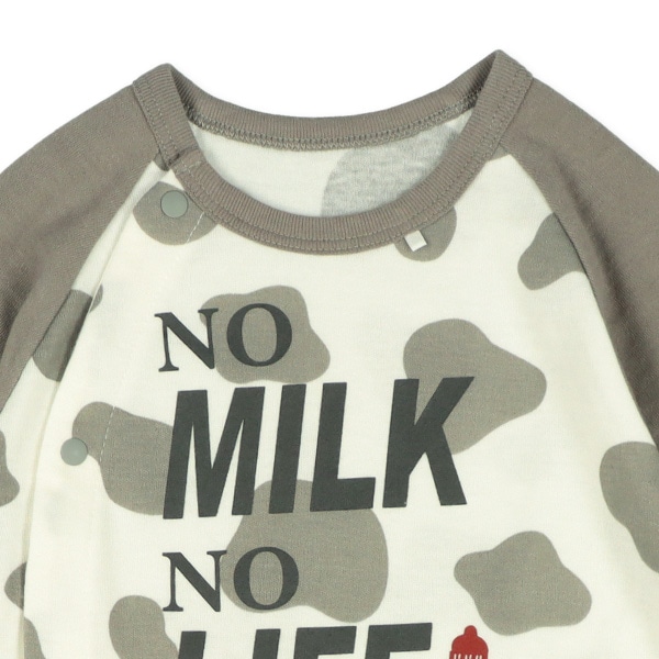 スムースモーミルク長袖プレオール