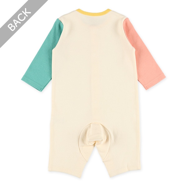 スムースワンポイントクレイジー袖長袖プレオール