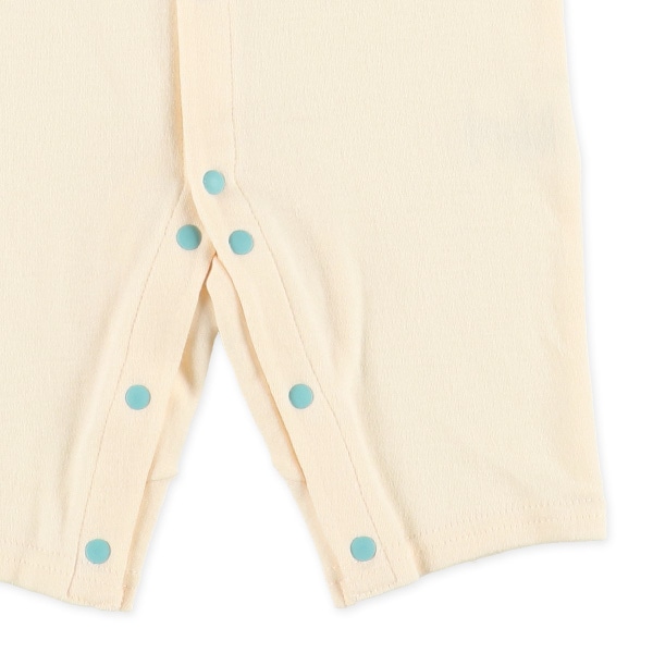 スムースワンポイントクレイジー袖長袖プレオール