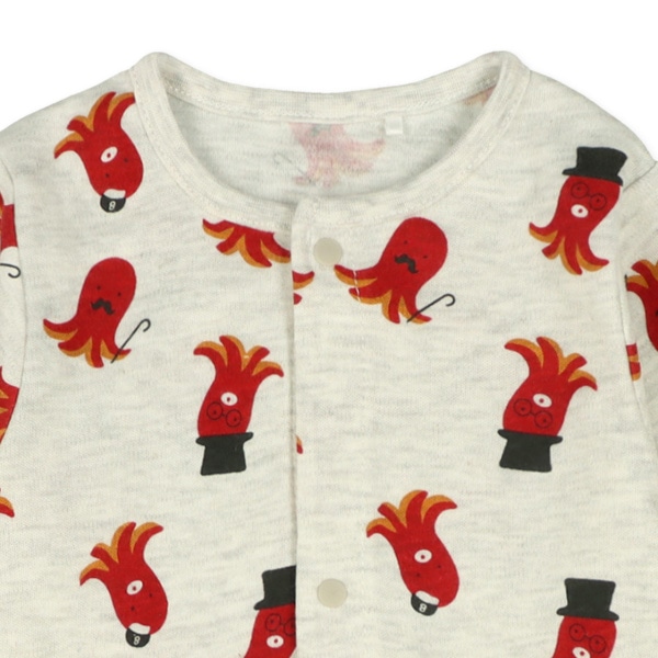 スムースたこさんウインナー長袖プレオール