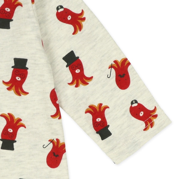 スムースたこさんウインナー長袖プレオール