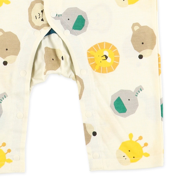 天竺総柄レギュラー長袖プレオール