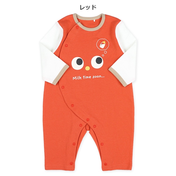 スムース目玉セットイン長袖プレオール