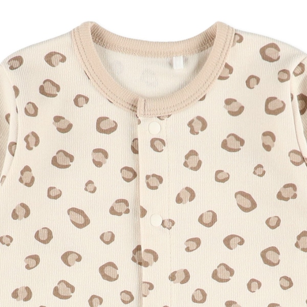 スムースアニマルプリント長袖プレオール