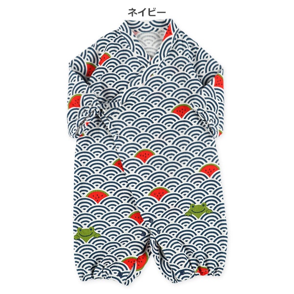 スイカ&カエル甚平プレオール | 西松屋オンラインストア