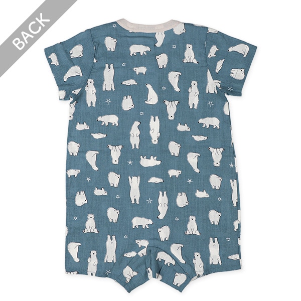 楊柳白くま半袖プレオール