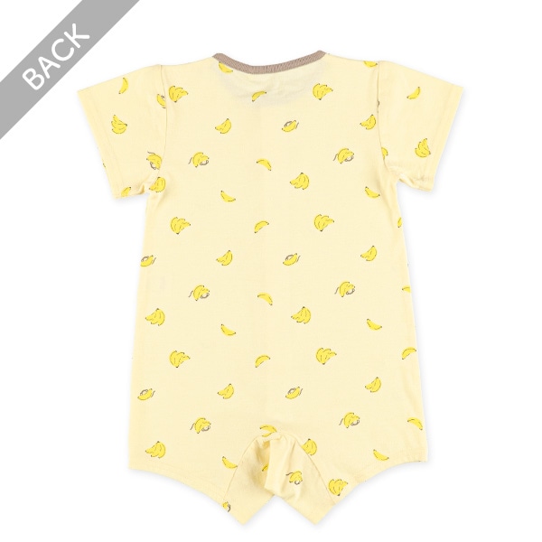 天竺バナナとおさる半袖プレオール