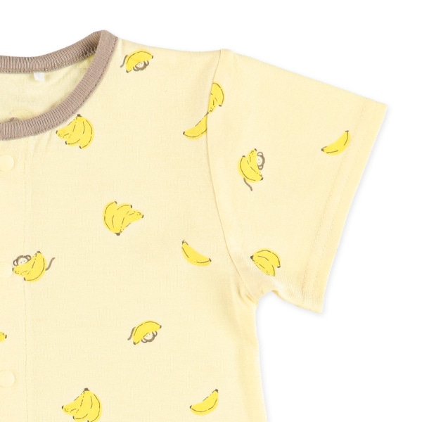 天竺バナナとおさる半袖プレオール