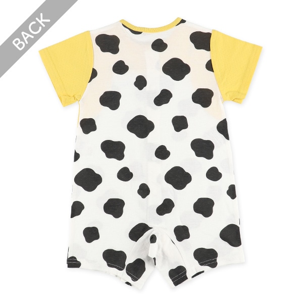 天竺吊り風ホルスタイン半袖プレオール