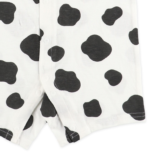 天竺吊り風ホルスタイン半袖プレオール