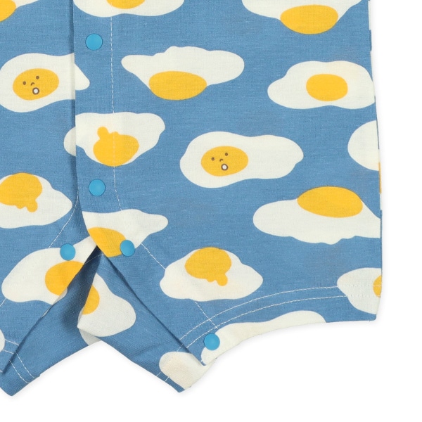 天竺サニーサイドアップ半袖プレオール