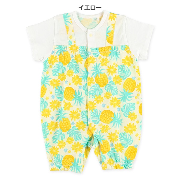 天竺切り替え夏ガール半袖プレオール