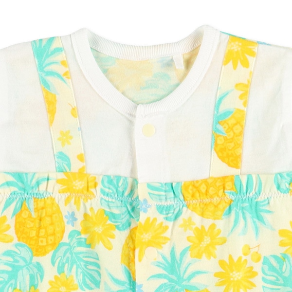 天竺切り替え夏ガール半袖プレオール