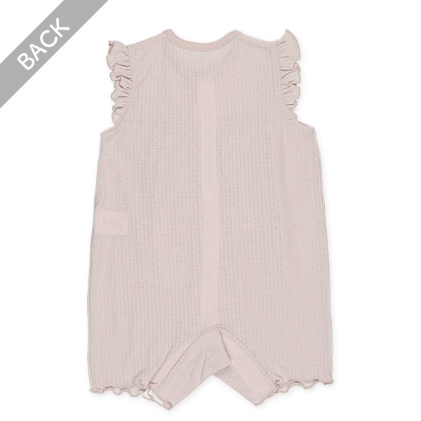 タック天竺フリル袖半袖プレオール