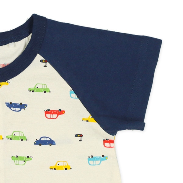 天竺くるまラグラン半袖プレオール